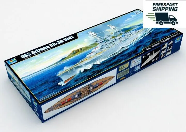 Trumpeter 03701 1/200 USS Arizona BB-39 1941 Ship