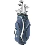 Wilson Magnolia Golf Set with Cart Bag Navy