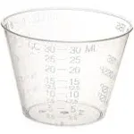 Medline Non-Sterile Graduated Plastic Medicine Cups