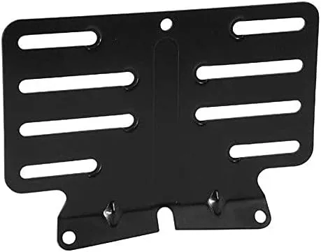 Black License Plate Bracket For 2009/later Harley Touring Models