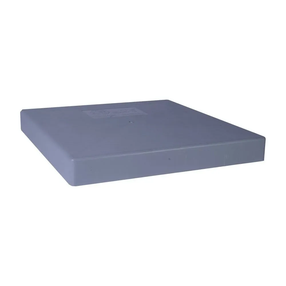 Diversitech E Lite Plastic Equipment Pad for HVAC Systems, 30" x 30" x 2", Gray (EL3030-2)