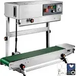 Happybuy FR-770 Continuous Band Sealer, Automatic Band Sealer with Digital Temperature Control, (Vertical)