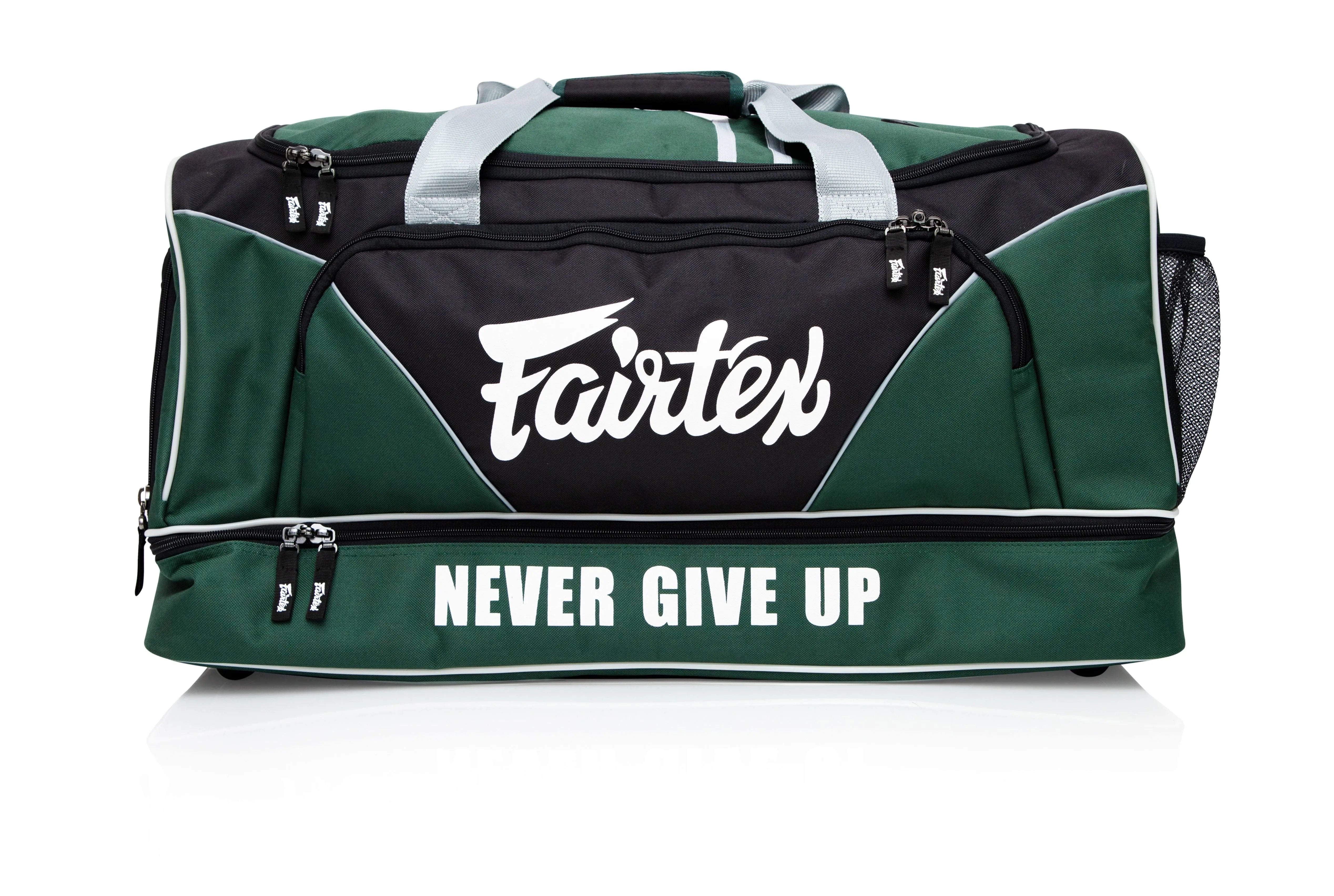 Fairtex Gym Bag BAG-2 Green-black Khaki Shoulder Bag Equipment Muay Thai  MMA K1