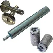 49 Piece Kit - Hurricane Sidewalk Bolt Kit 1/4-20 x 1-1/4 inch Stainless Steel Bolts