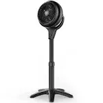 Vornado 602 Whole Room Air Circulator Pedestal Fan with 3 Speeds Adjustable Height Personal Black