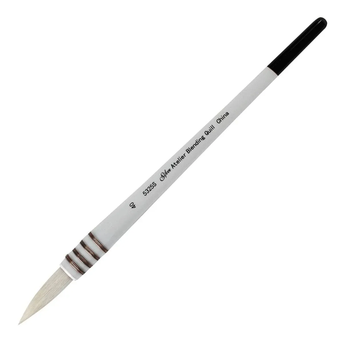 Silver Brush : Atelier Blending Quill : Series 5325S : Round : Size 40