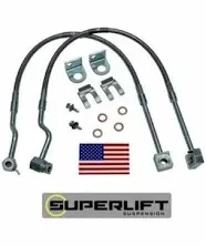 Superlift 79-86 GM Pickup/Blazer/Suburban w/ 8-12in Lift Kit (Pair) Bullet Proof Brake Hoses