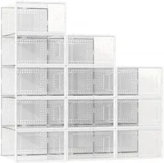 See Spring Large 12 Pack Shoe Storage Box