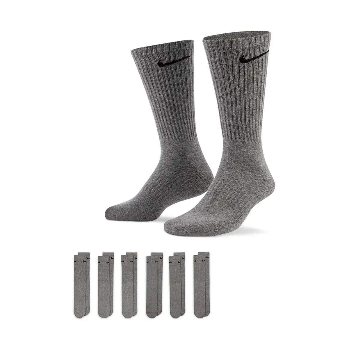 Nike Everyday Cushioned Training Crew Socks (6 Pairs)