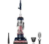 Hoover Pet Max Complete Bagless Upright Vacuum Cleaner, UH74110, Blue Pearl