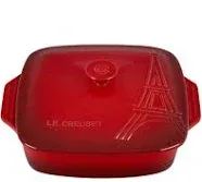 Le Creuset Eiffel Tower Collection Covered Square Casserole