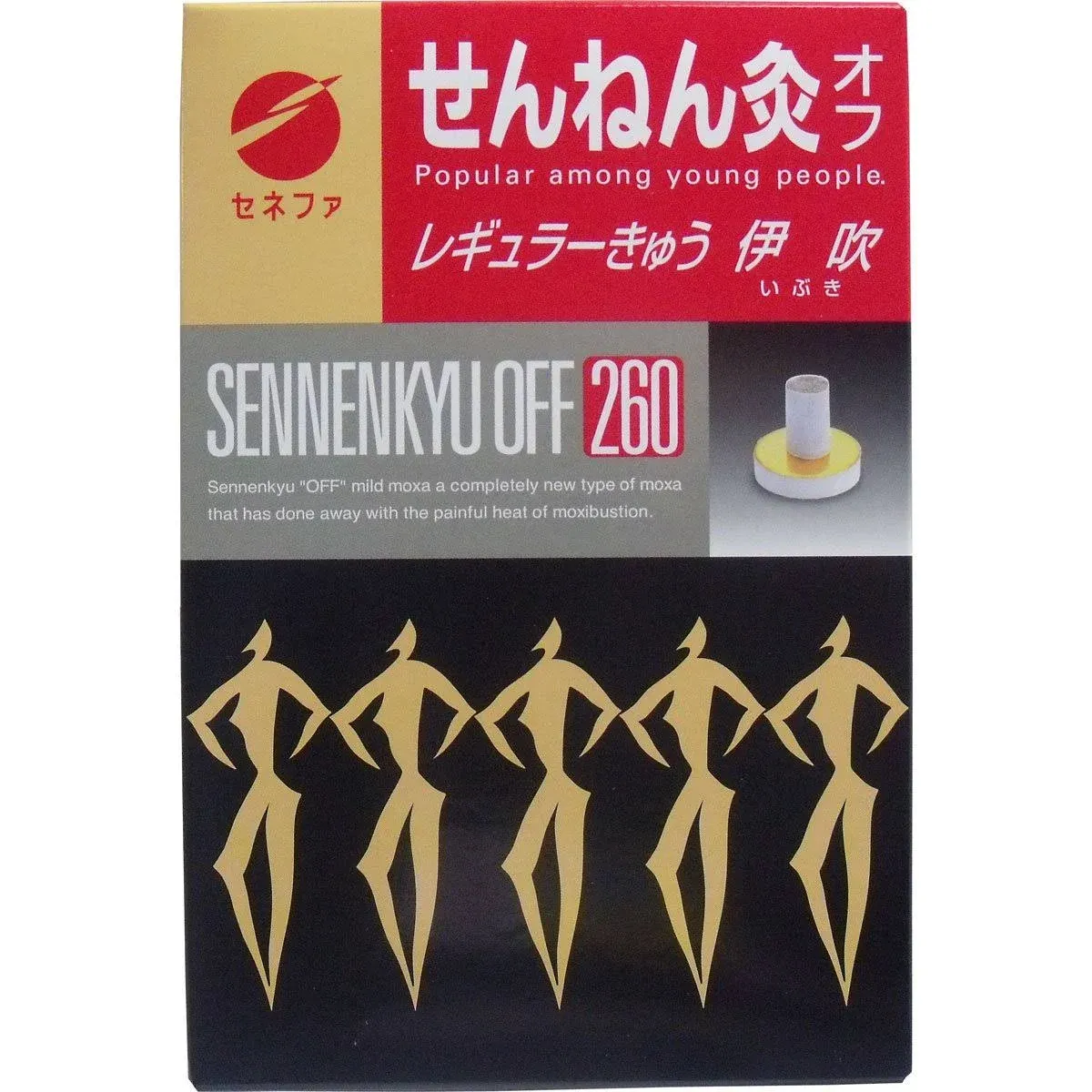 SENNENKYU OFF 260 IBUKI Sennenq Moxibustion Regular Type 260 pcs From Japan NEW