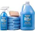 Wet or Waterless Car Wash Wax Kit 144 oz. Aircraft Quality for your Car, RV, the