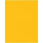 8 1/2 x 11 Cardstock - Sunflower Yellow (50 Qty.)