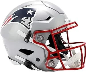 New England Patriots Helmet Riddell Authentic Full Size SpeedFlex Style