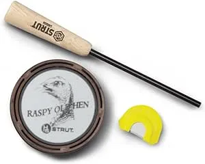 Hunter's Specialties Raspy Old Hen Glass Turkey Call