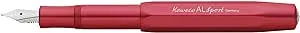 Kaweco AL Sport Fountain Pen | Deep Red (Fine Nib)