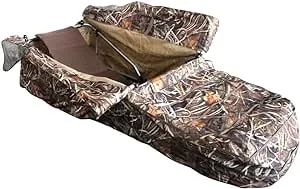 THUNDERBAY Waterfowl Layout Hunting Blind, Waterfowl Field Hunting Blind for Duck Hunting, Aluminum Frame Duck Blind