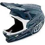 Troy Lee Designs D3 Fiberlite Helmet - Mono Black