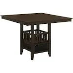 Jaden - Square Counter Height Dining Table - Espresso