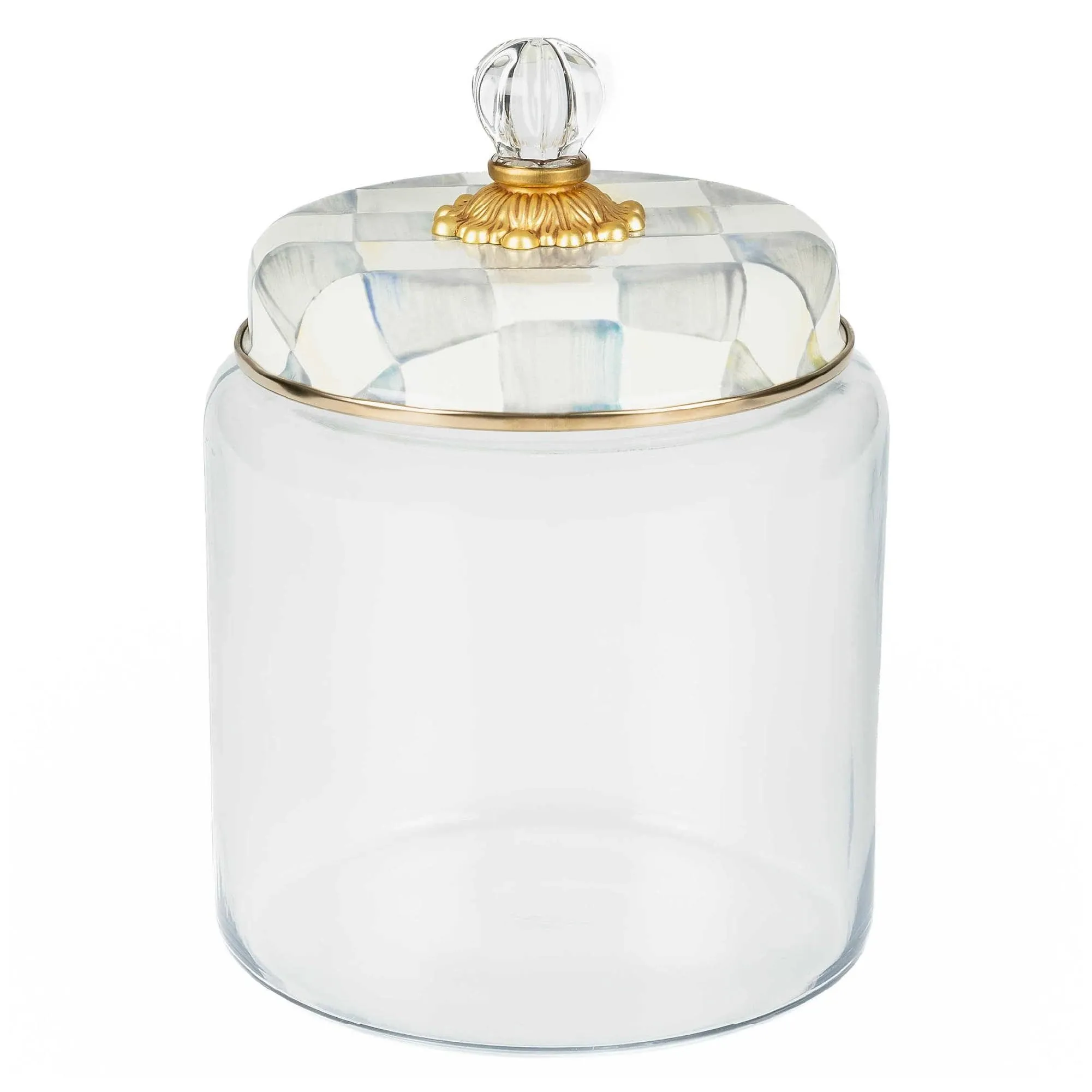 Sterling Check Kitchen Canister - Large