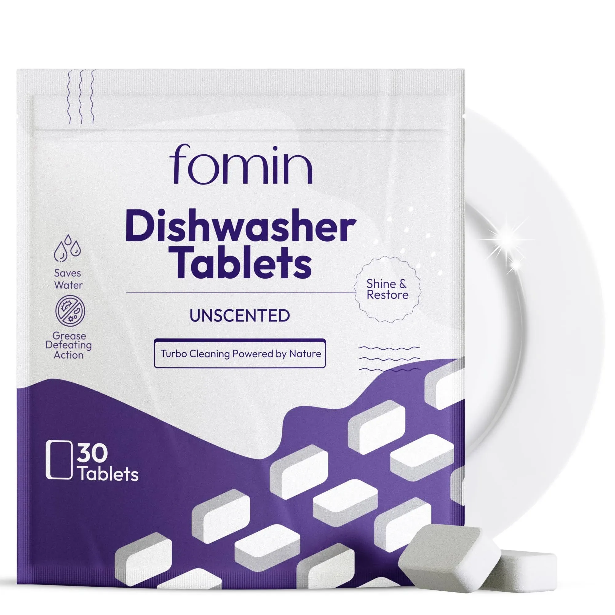 Dishwasher Detergent Cleaner Tablets