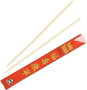 1,000 Pairs Royal UV Treated Premium Disposable Bamboo Chopsticks 9&#034; 10/100