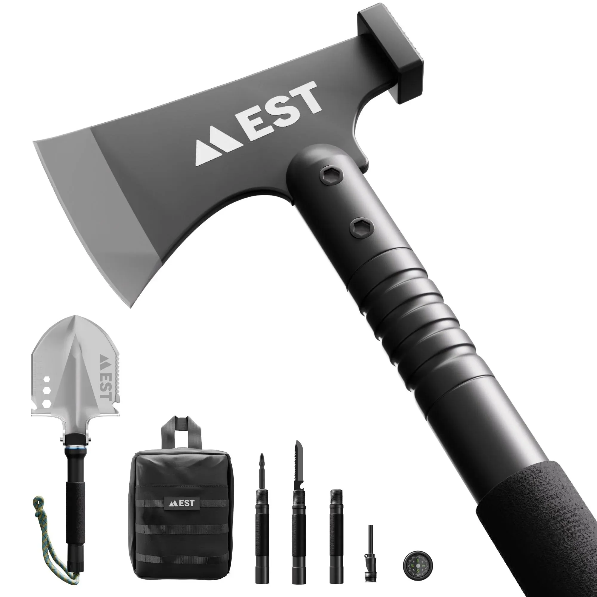 The Est Gear Camp Axe Survival Shovel