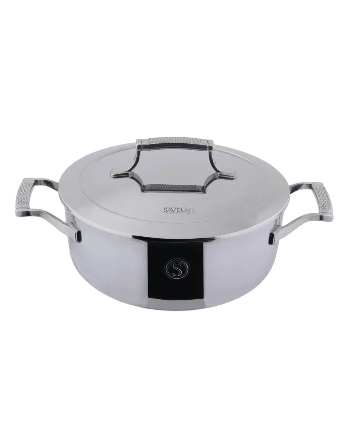 "Selects 4 Qt. 25cm Chef's Pan With Stainless Steel Cover"