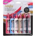 Tulip Dimensional Fabric Paint Set - Crystals, Set of 6