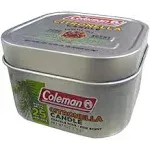 Coleman Citronella Tin Candle Pine