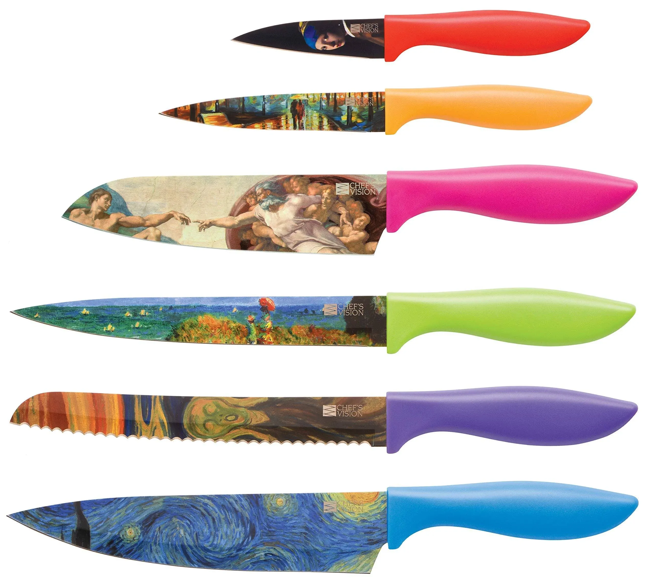 Masterpiece Series Six-piece Knife Set