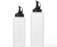 OXO Chef's Condiment Squeeze Bottles (Pack of 3) - Large 16 oz