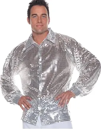 Underwraps Men's Sequin Shirt