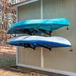 StoreYourBoard - Outdoor Kayak Storage Rack | 2 Level Adjustable Wall Mount