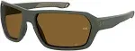 Recon 64mm Sport Sunglasses In Matte Green / Brown Pz Hc Ol