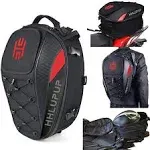 38L Waterproof Motorcycle Tail Bag, Motorcycle Backpack for Luggage