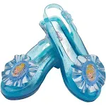 Disguise Disney Princess Cinderella Sparkle Child Shoes, Blue, One Size