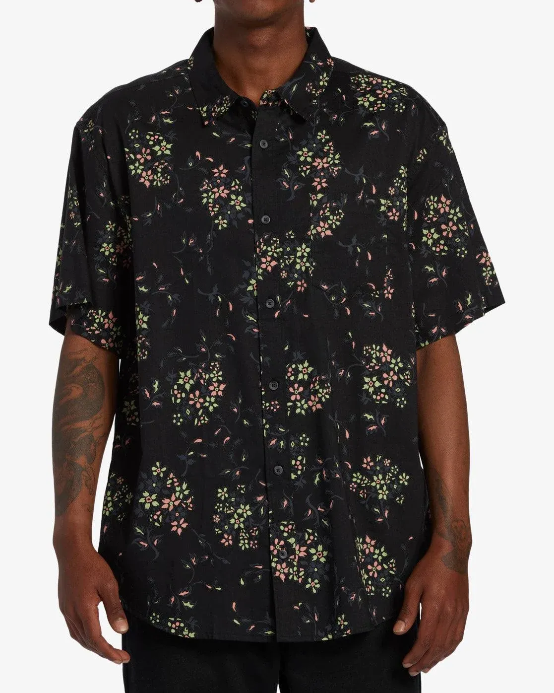 Sundays Mini Short Sleeve Shirt - Asphalt