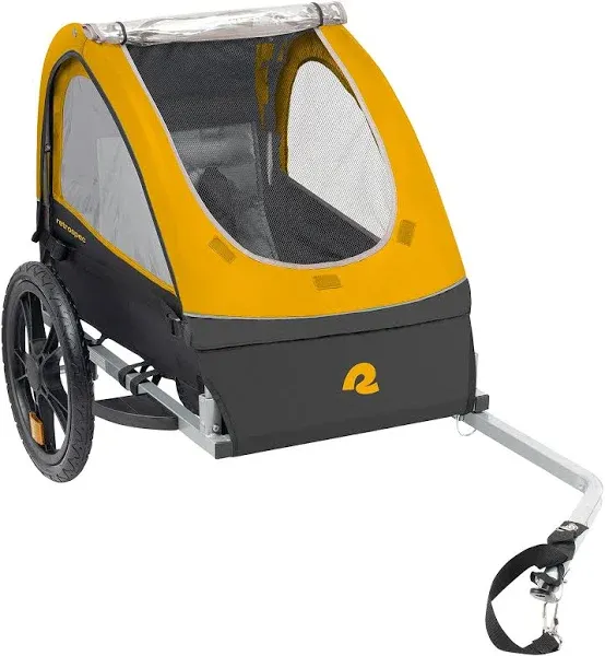 Retrospec Rover Kids Bicycle Trailer Single and Double Passenger Children&amp;#8217<wbr/>;