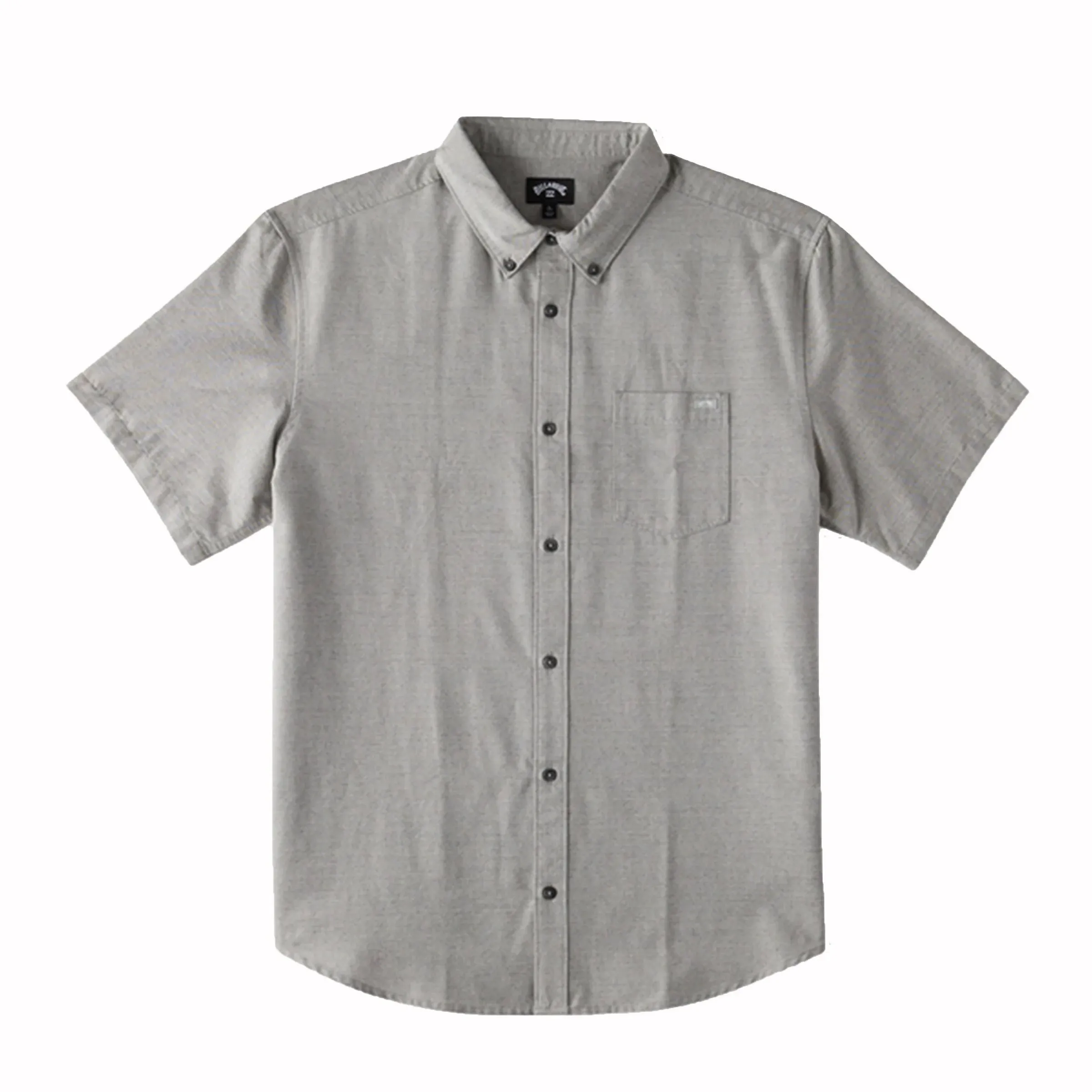 All Day Short Sleeve Shirt - Light Grey