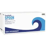 Plastic Teaspoons, White, 1000/Carton