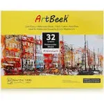 Watercolor Paper Block9&#034; x 12&#034; Watercolor Block 32 Sheets 100% Cotton Cold Pr...