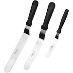 Ateco Ultra Offset Spatula 3 Piece Set; Top Sellers 1305 - 4.25 inch, 1307 - 7.7