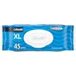 Cottonelle® Freshcare 7 3/4" x 3 1/2" 45 Count Extra Large Flushable Wet Wipes - 8/Case
