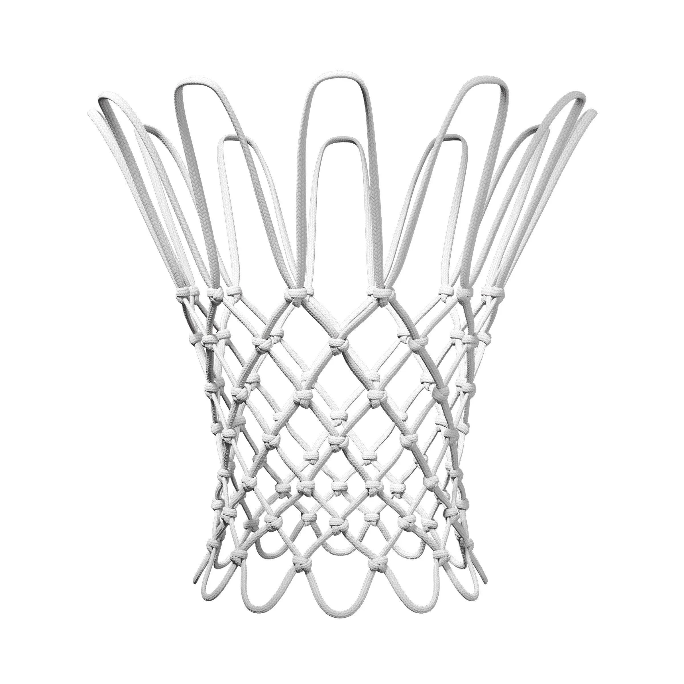 Spalding Heavy Duty White NBA Basketball Net Model 8235SR Polyester New