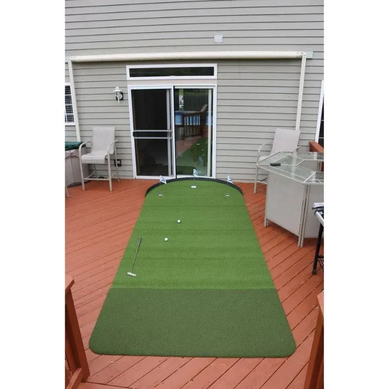 Big Moss 3'x15' Commander Patio Series Putting And Chipping Green