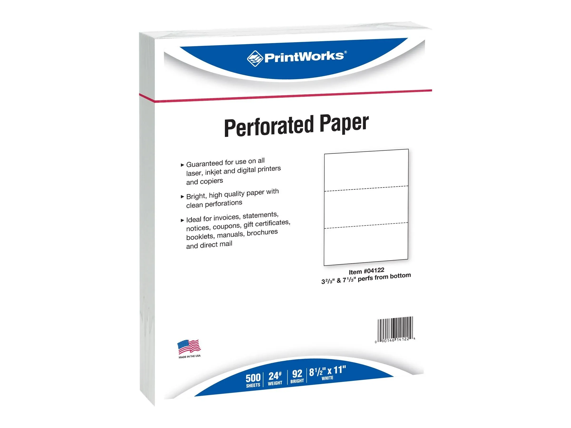 Printworks Professional Perforated Paper Invoices