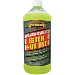 Supercool E128 A/C Compressor Ester Lubricant W/Uv Dye Plastic Bottle Yellow