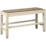 Ashley Signature Design Bolanburg Counter Height Dining Bench Two-tone D647-09